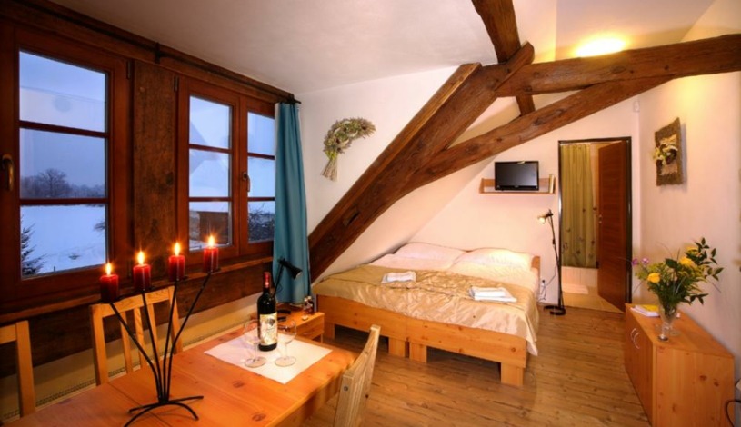 Rekreační a Kongresové Centrum Nové Dvory České Budějovice - čtyřlůžkový pokoj